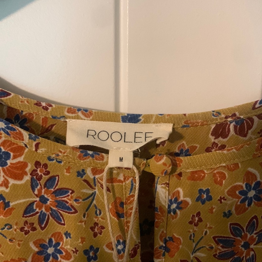 Roolee floral dress NWT size M